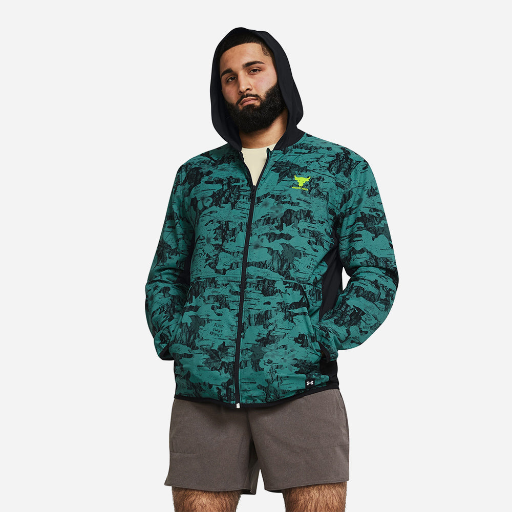 Áo Khoác Nam Under Armour Project Rock Iso Tide Hybrid - Supersports Vietnam