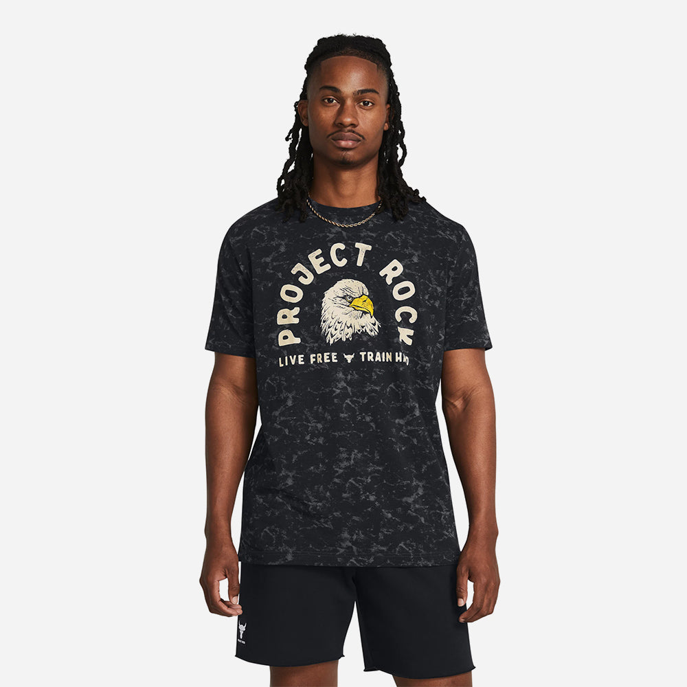 Áo Tay Ngắn Nam Under Armour Project Rock Free Graphic - Supersports Vietnam