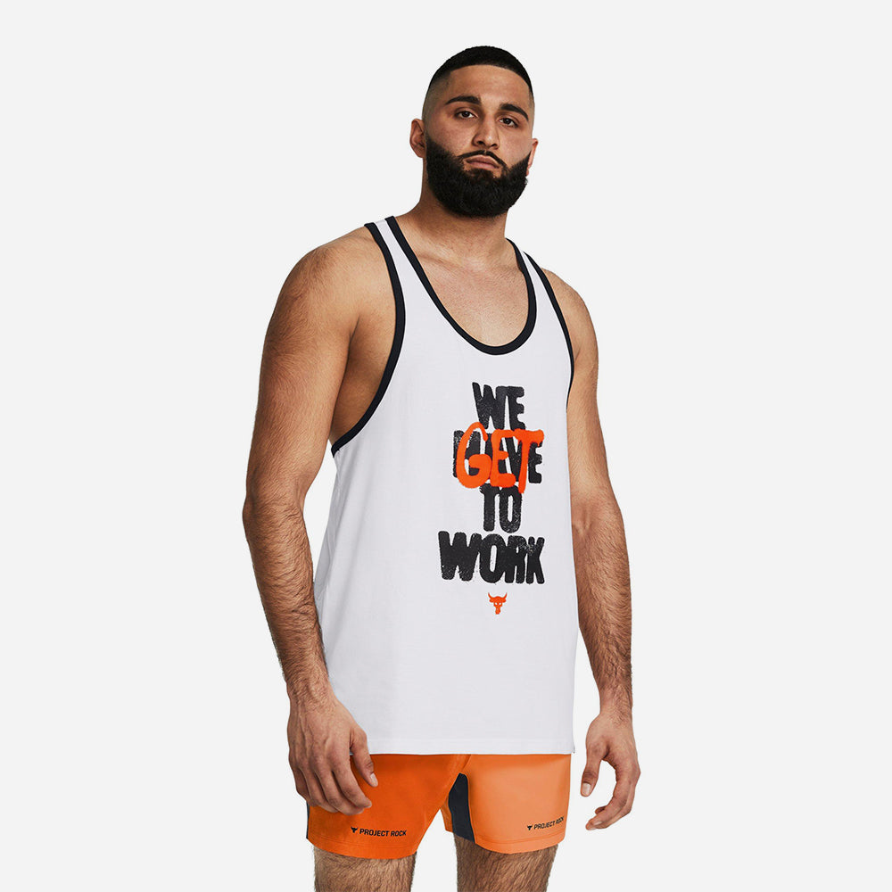 Áo Ba Lỗ Nam Under Armour Project Rock Get To Work - Supersports Vietnam