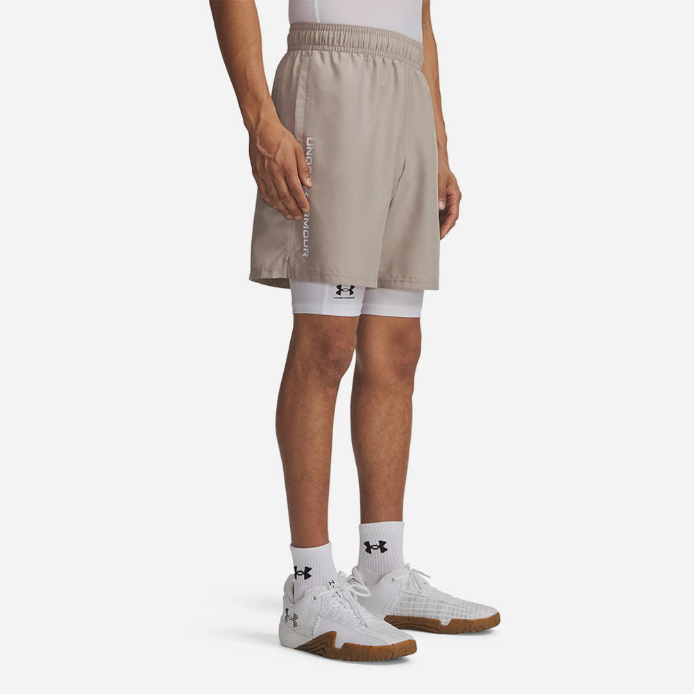 Quần Ngắn Thể Thao Nam Under Armour Tech Woven Wordmark - Supersports Vietnam