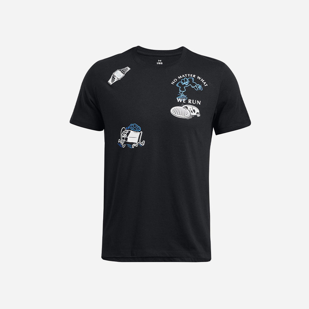 Áo Thun Tay Ngắn Nam Under Armour We Run - Supersports Vietnam