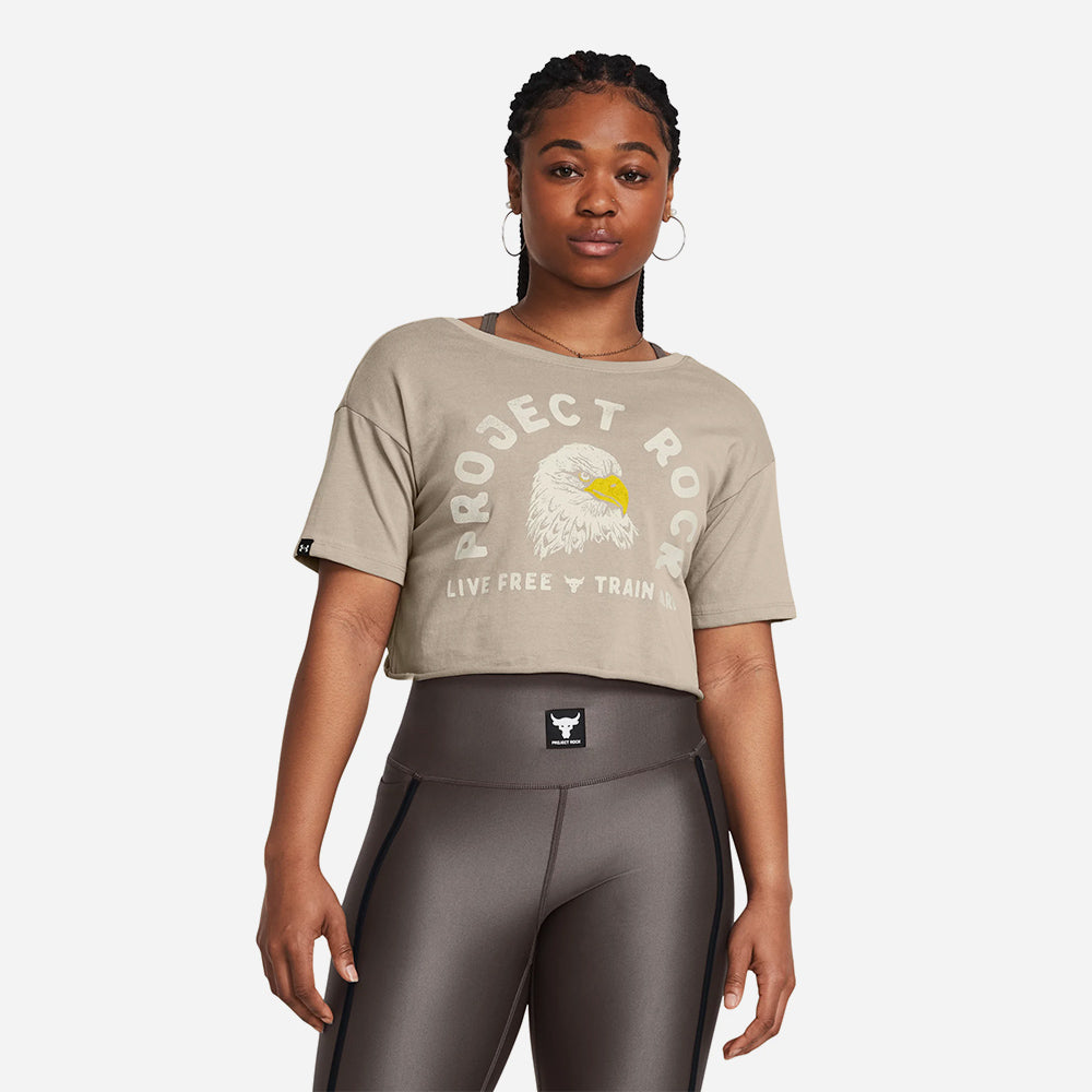 Áo Thun Nữ Under Armour Project Rock Balance Graphic - Supersports Vietnam