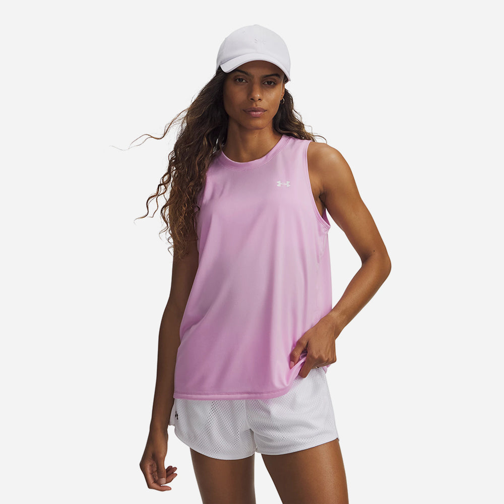 Áo Ba Lỗ Nữ Under Armour Tech Solid - Supersports Vietnam