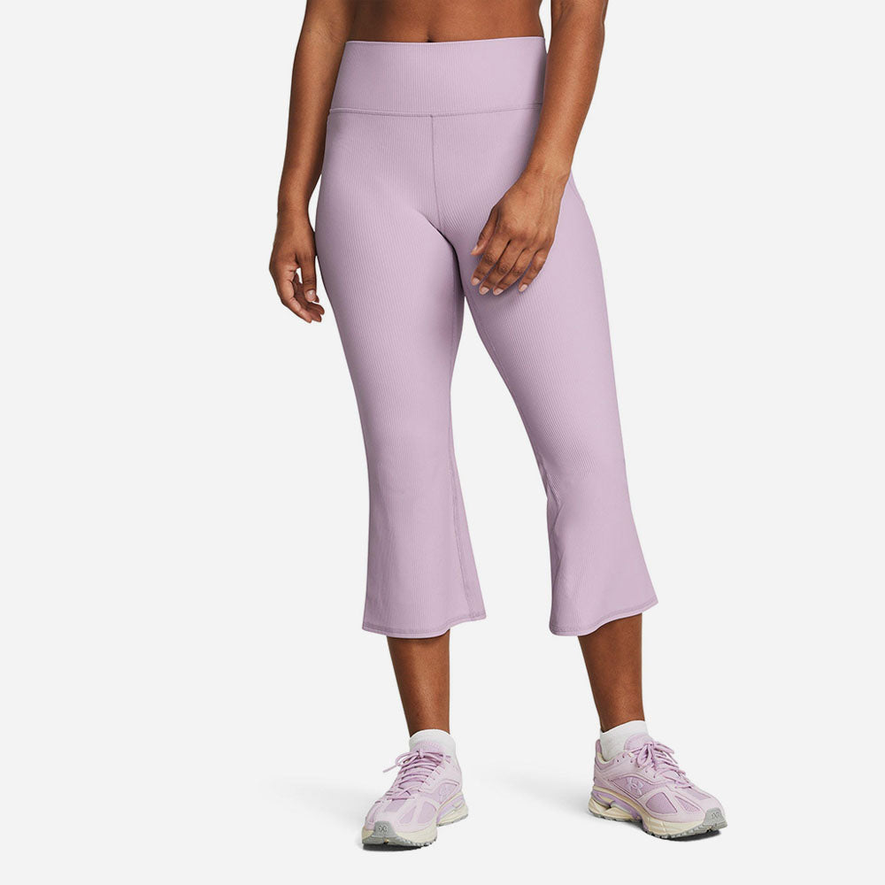 Quần Dài Nữ Under Armour Meridian Rib Crop Flare - Supersports Vietnam