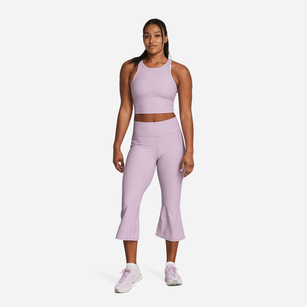 Quần Dài Nữ Under Armour Meridian Rib Crop Flare - Supersports Vietnam