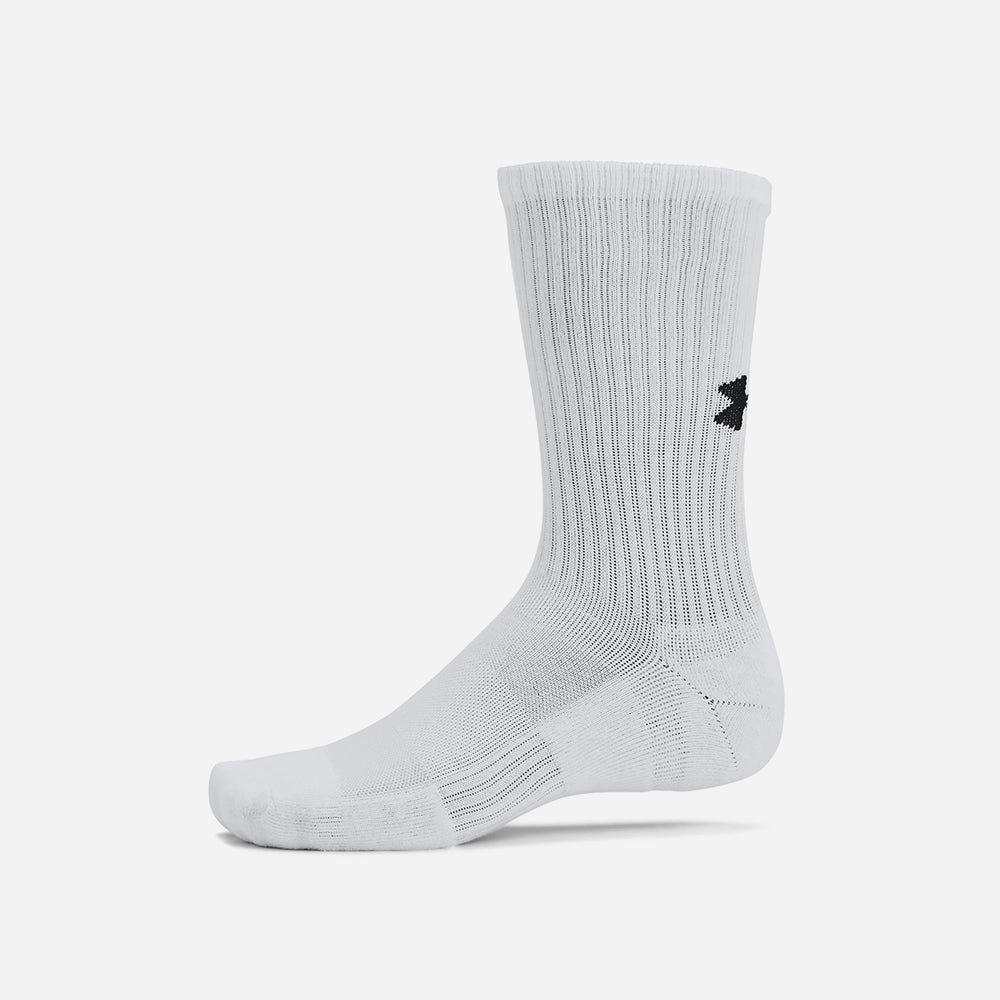 Vớ Thể Thao Under Armour Training Cotton 6-Pack Crew - Supersports Vietnam