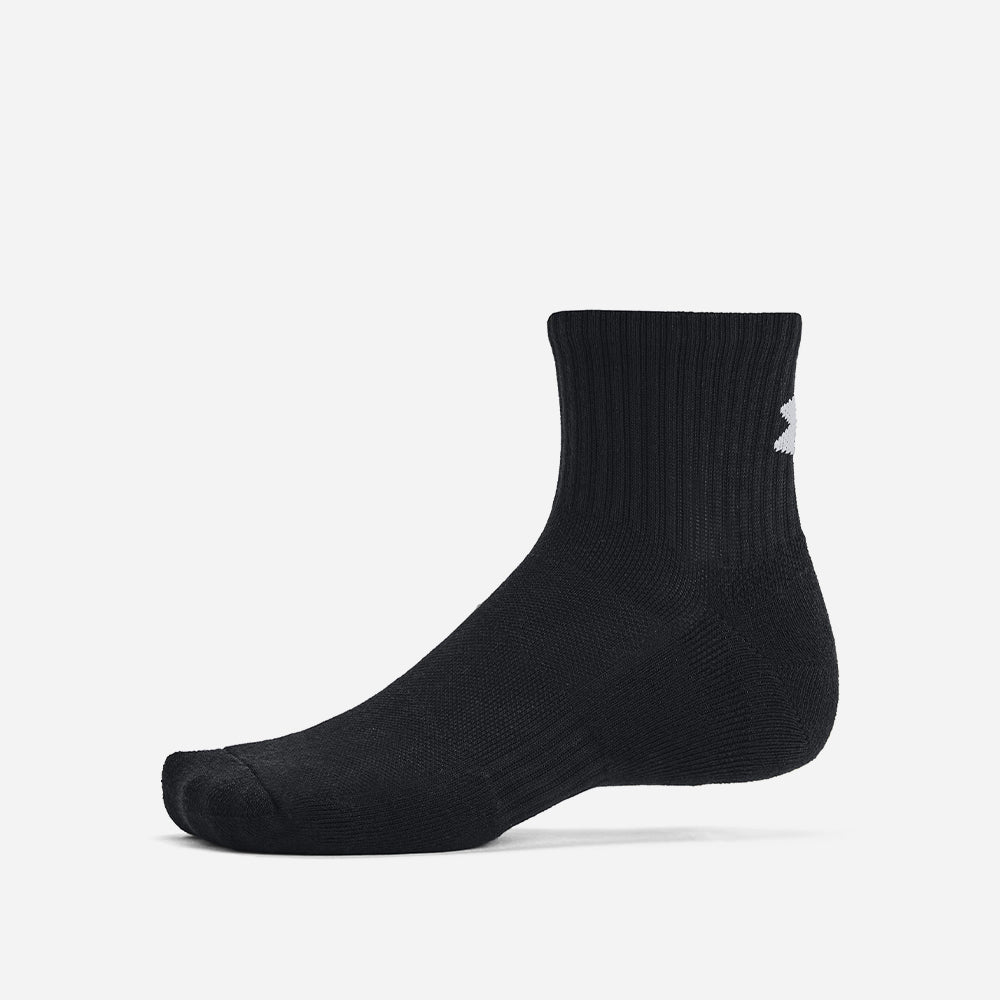 Vớ Thể Thao Under Armour Training Cotton 6-Pack Quarter - Supersports Vietnam