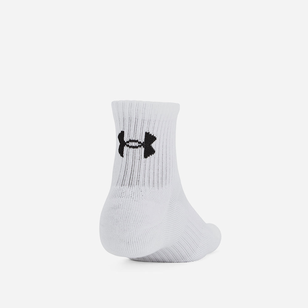 Vớ Thể Thao Under Armour Training Cotton 6-Pack Quarter - Supersports Vietnam