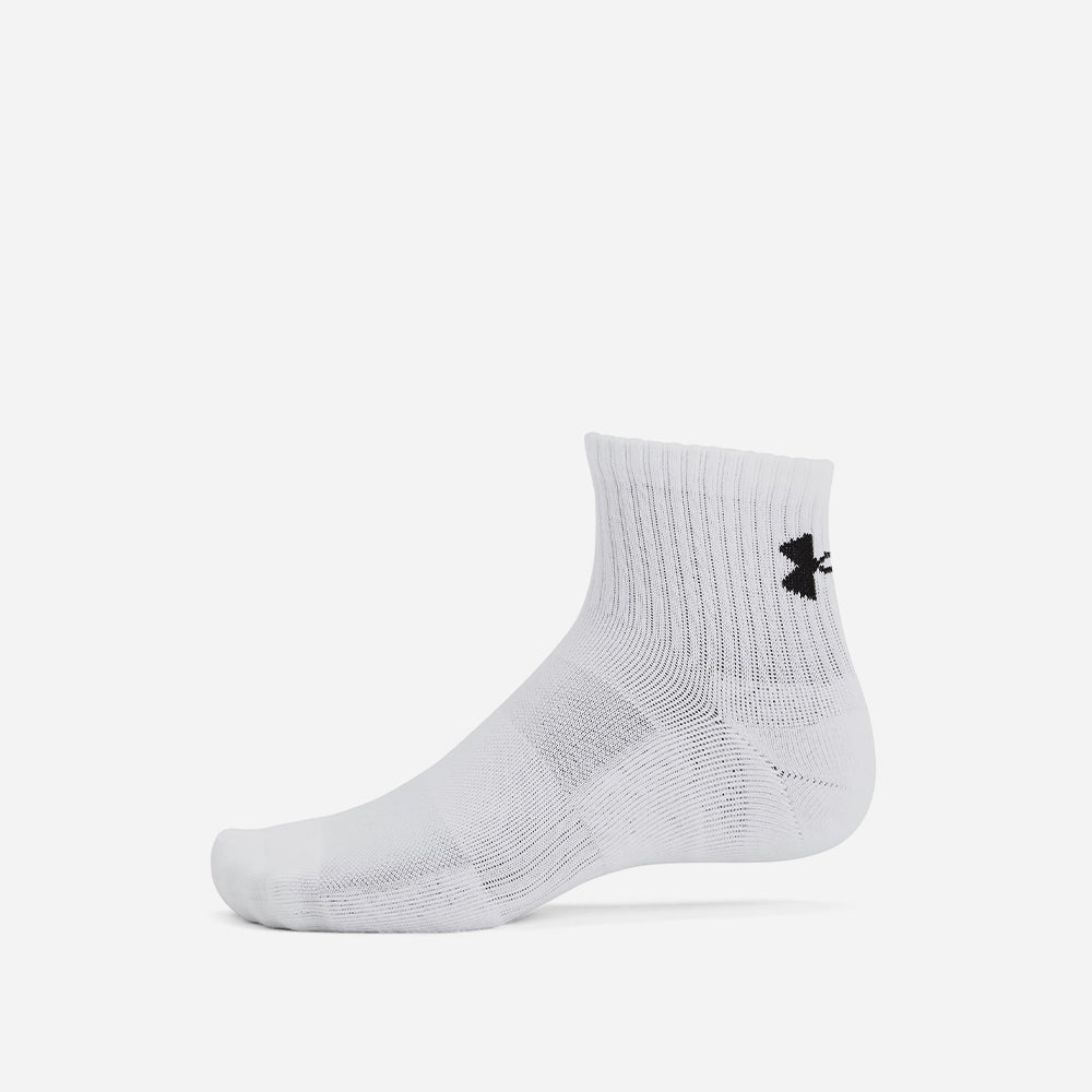 Vớ Thể Thao Under Armour Training Cotton 6-Pack Quarter - Supersports Vietnam