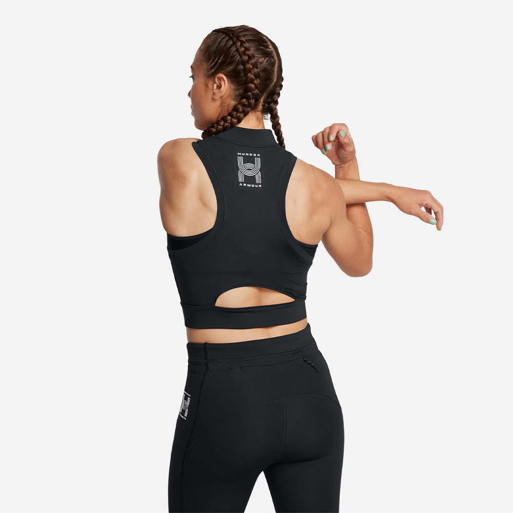 Áo Ba Lỗ Nữ Under Armour Run Anywhere Crop - Supersports Vietnam