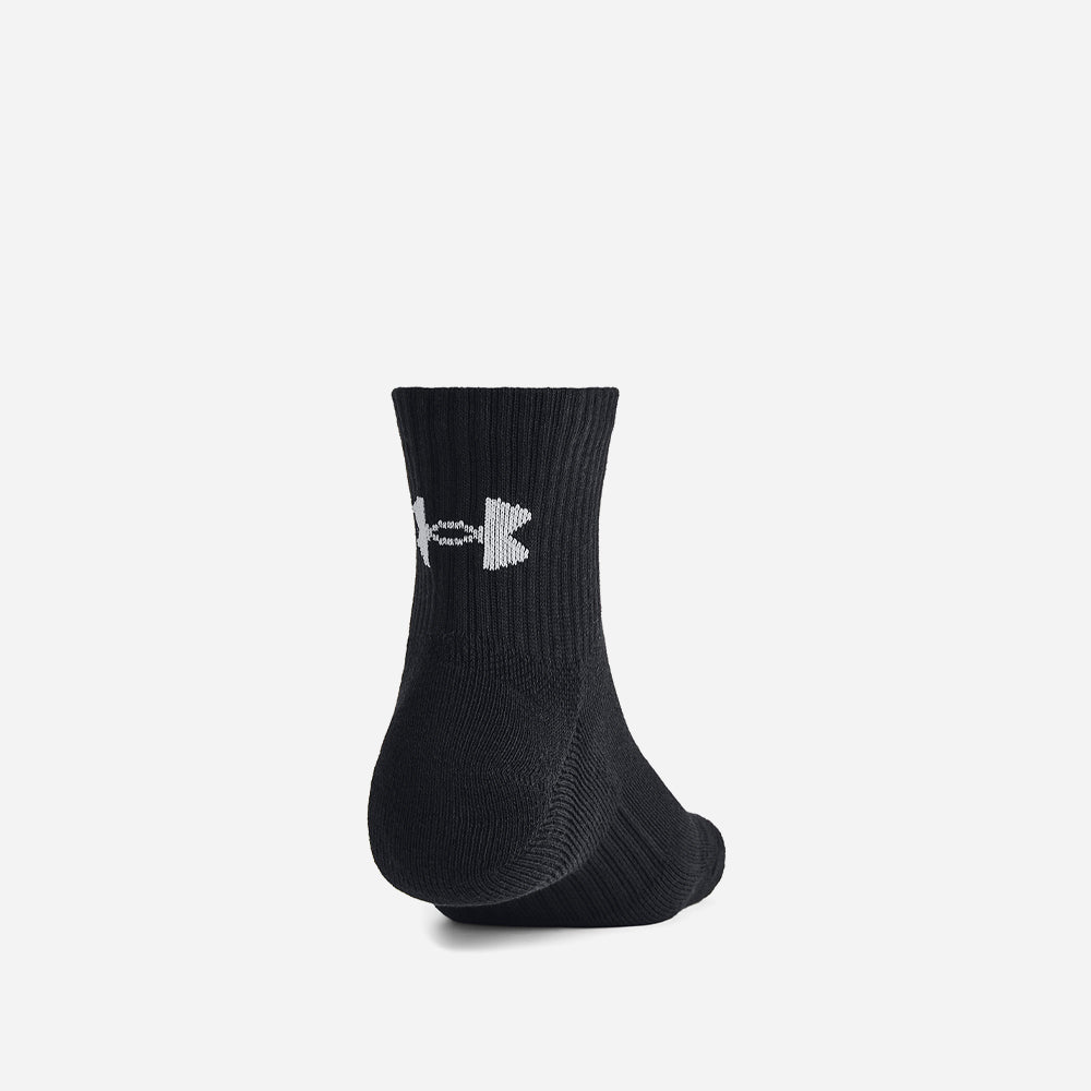 Vớ Thể Thao Under Armour Training Cotton 3-Pack Quarter - Supersports Vietnam