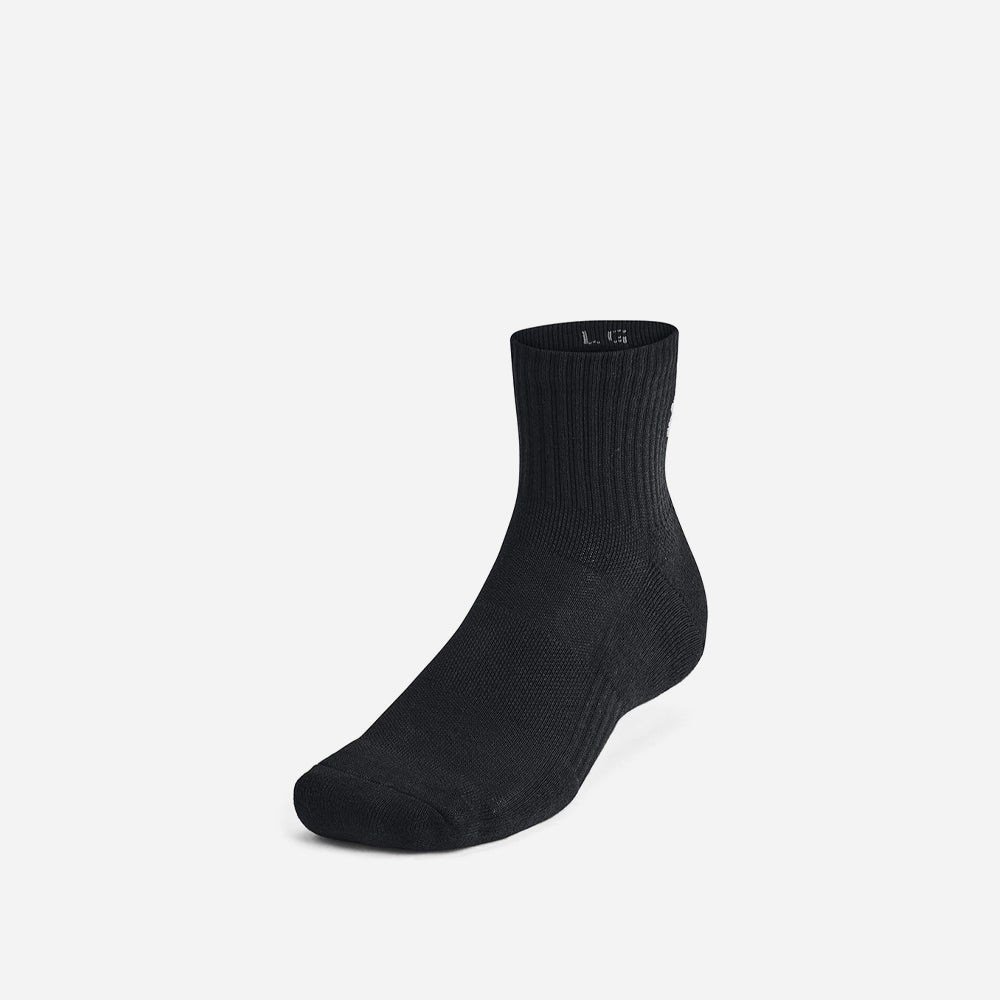 Vớ Thể Thao Under Armour Training Cotton 3-Pack Quarter - Supersports Vietnam
