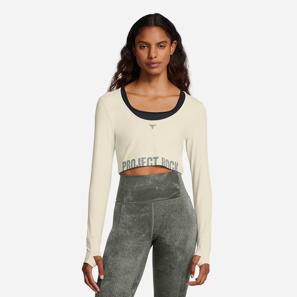 Áo Thun Dài Tay Nữ Under Armour Workout Long Sleeve - Supersports Vietnam