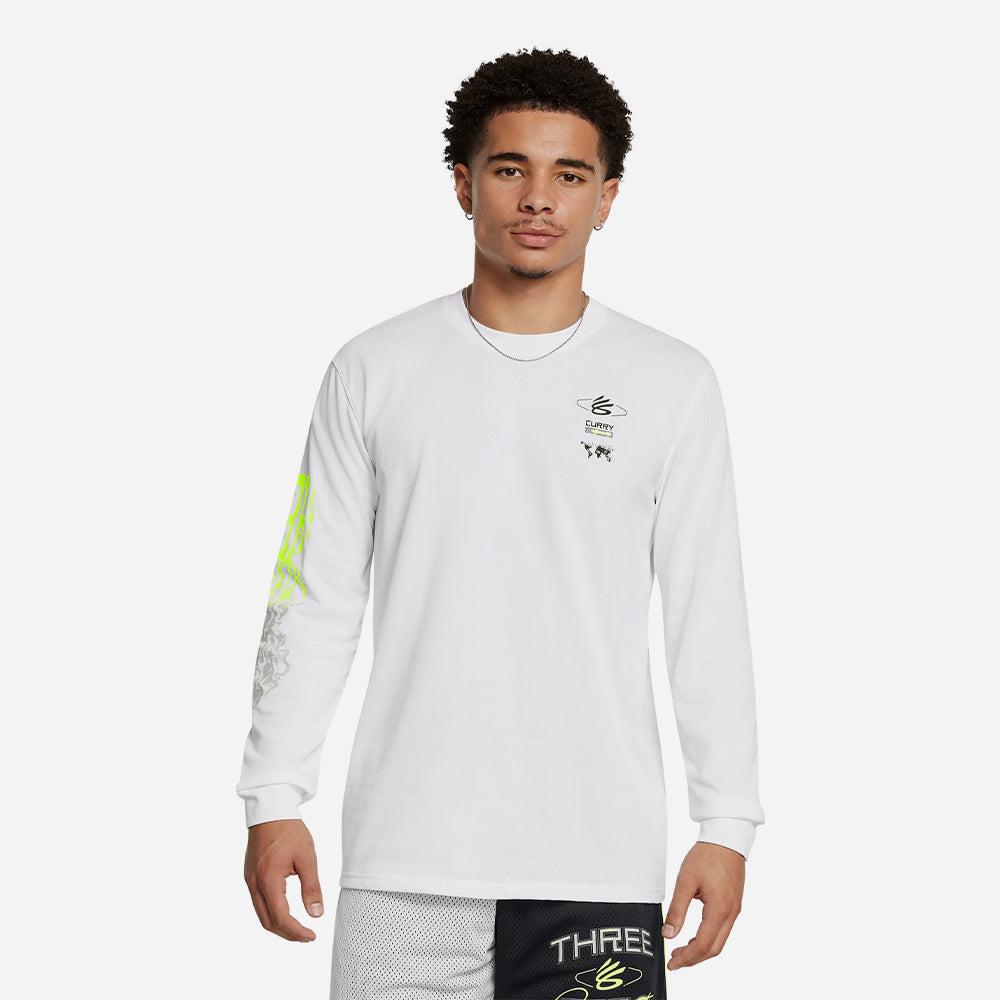 Áo Thun Tay Dài Nam Under Armour Heavyweight Verbiage - Supersports Vietnam