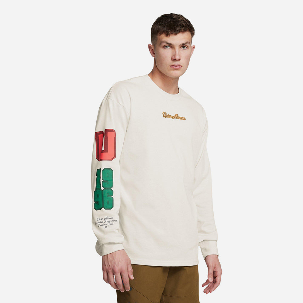 Áo Thun Dài Tay Nam Under Armour Collegiate Script - Supersports Vietnam