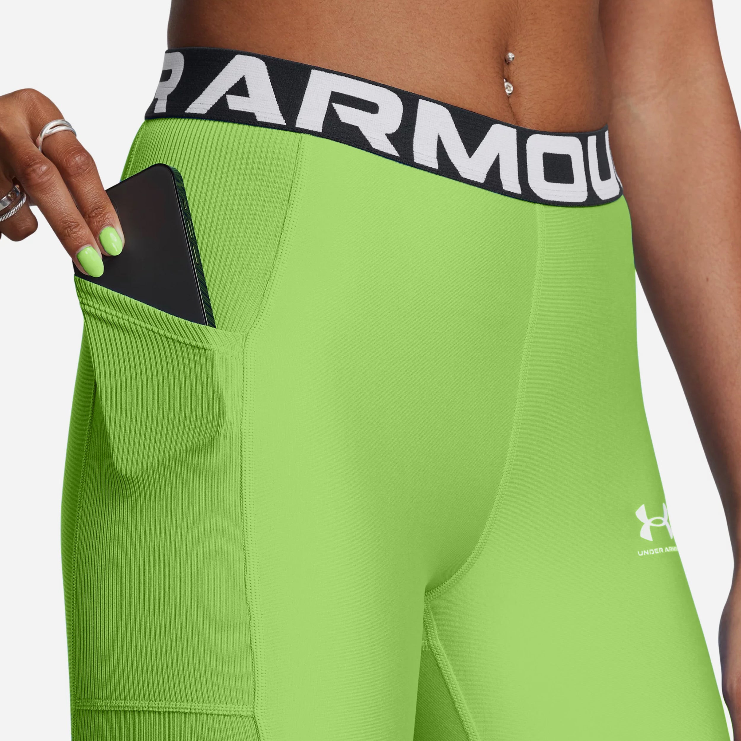 Quần Ôm Nữ Under Armour Heatgear Rib - Supersports Vietnam