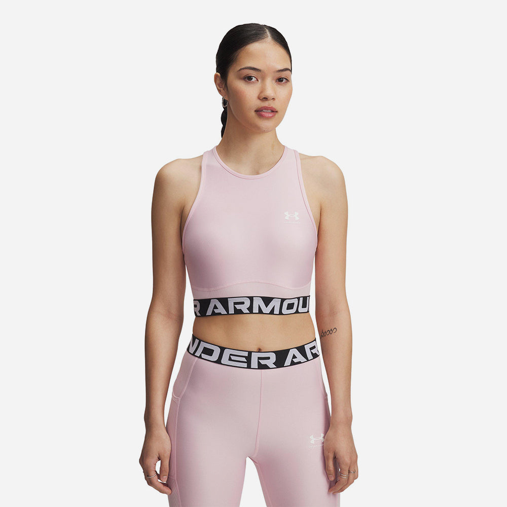 Áo Ba Lỗ Nữ Under Armour HeatGear® Rib - Supersports Vietnam