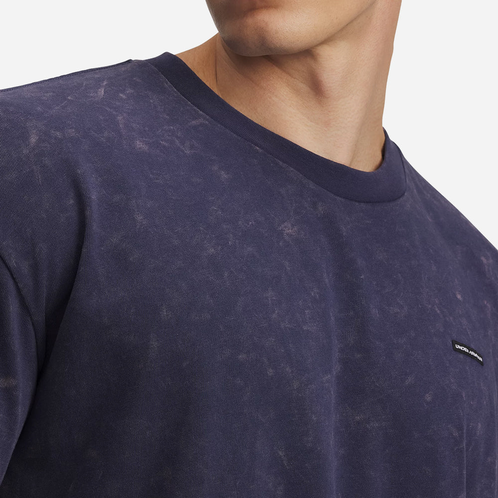 Áo Thun Tay Ngắn Nam Under Armour Heavyweight Logo Wash Oversized - Supersports Vietnam
