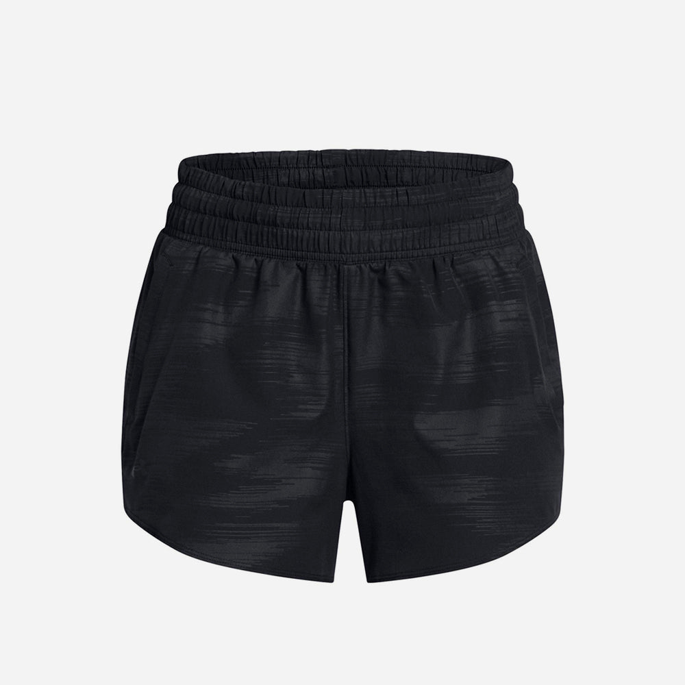 Quần Ngắn Nữ Under Armour Flex Woven 3Inch Emboss - Supersports Vietnam