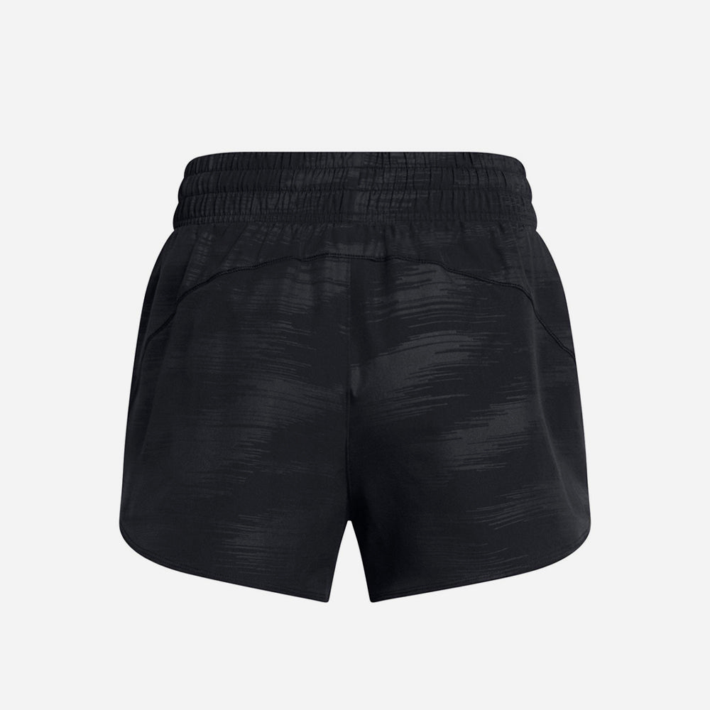 Quần Ngắn Nữ Under Armour Flex Woven 3Inch Emboss - Supersports Vietnam