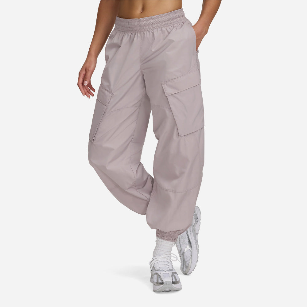 Quần Dài Thể Thao Nữ Under Armour Unstoppable Woven Sheen Cargo - Supersports Vietnam