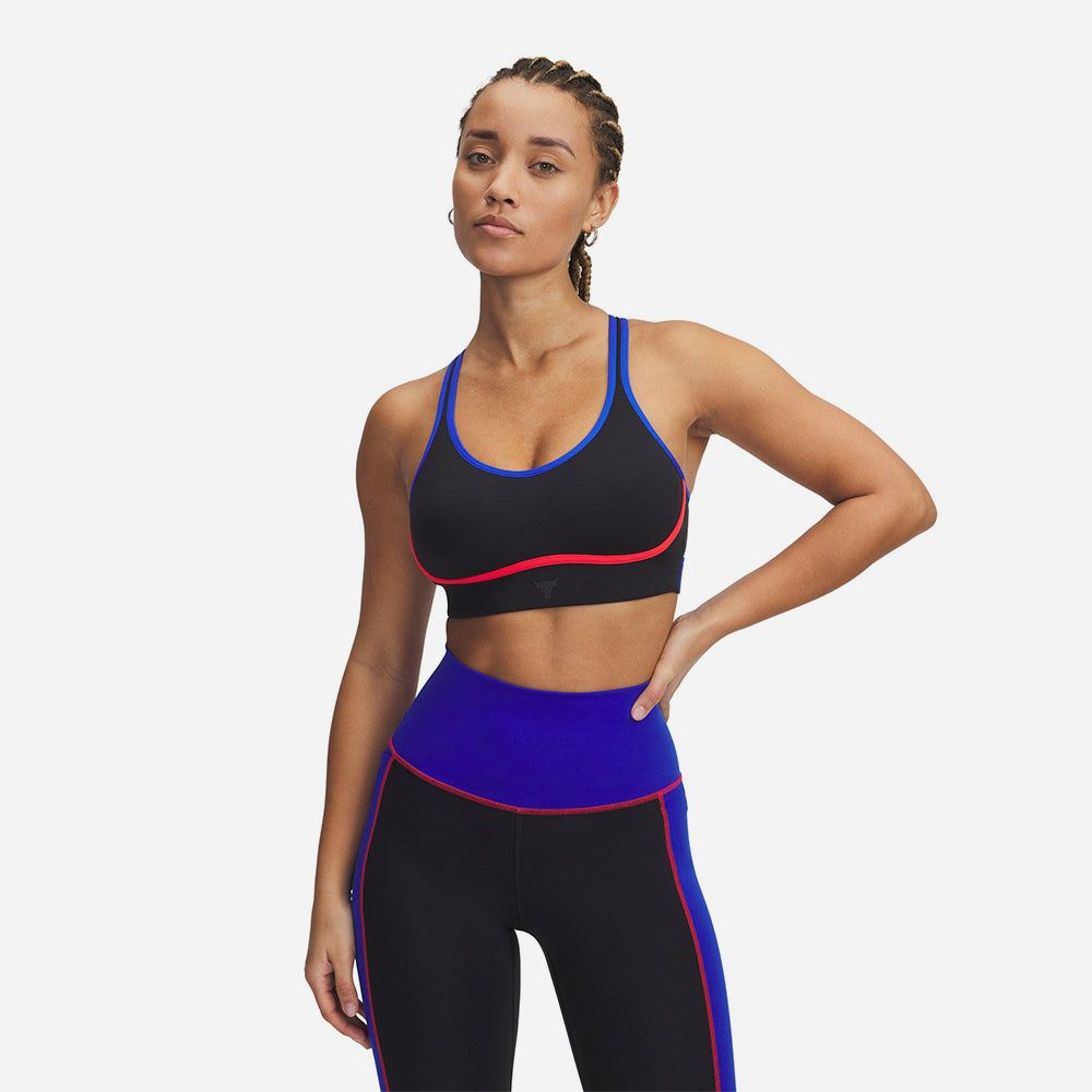 Áo Bra Thể Thao Nữ Under Armour Project Rock - Supersports Vietnam