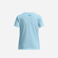 Girls' Under Armour Big Logo Short Sleeves T-Shirt