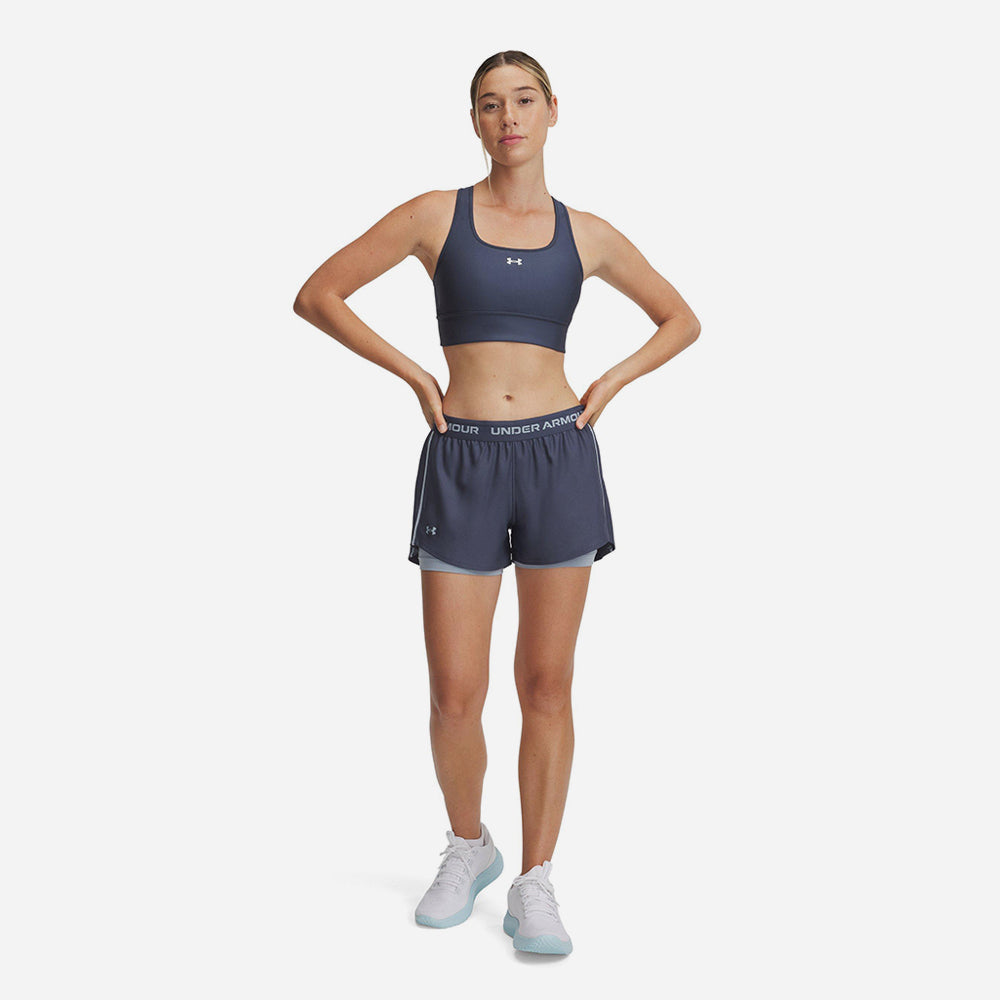 Quần Ngắn Nữ Under Armour Tech Play Up 2In1 - Supersports Vietnam