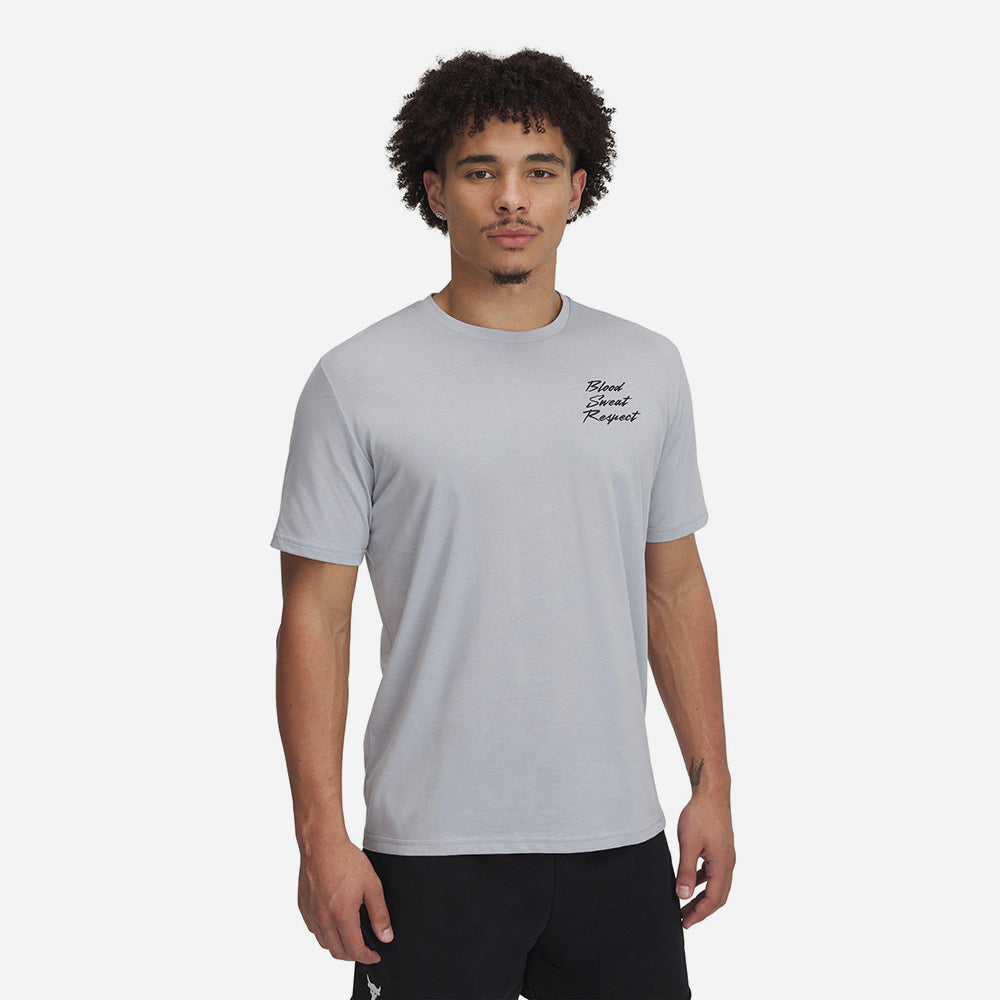 Áo Thun Tay Ngắn Nam Under Armour Project Rock Bsr Ss - Supersports Vietnam
