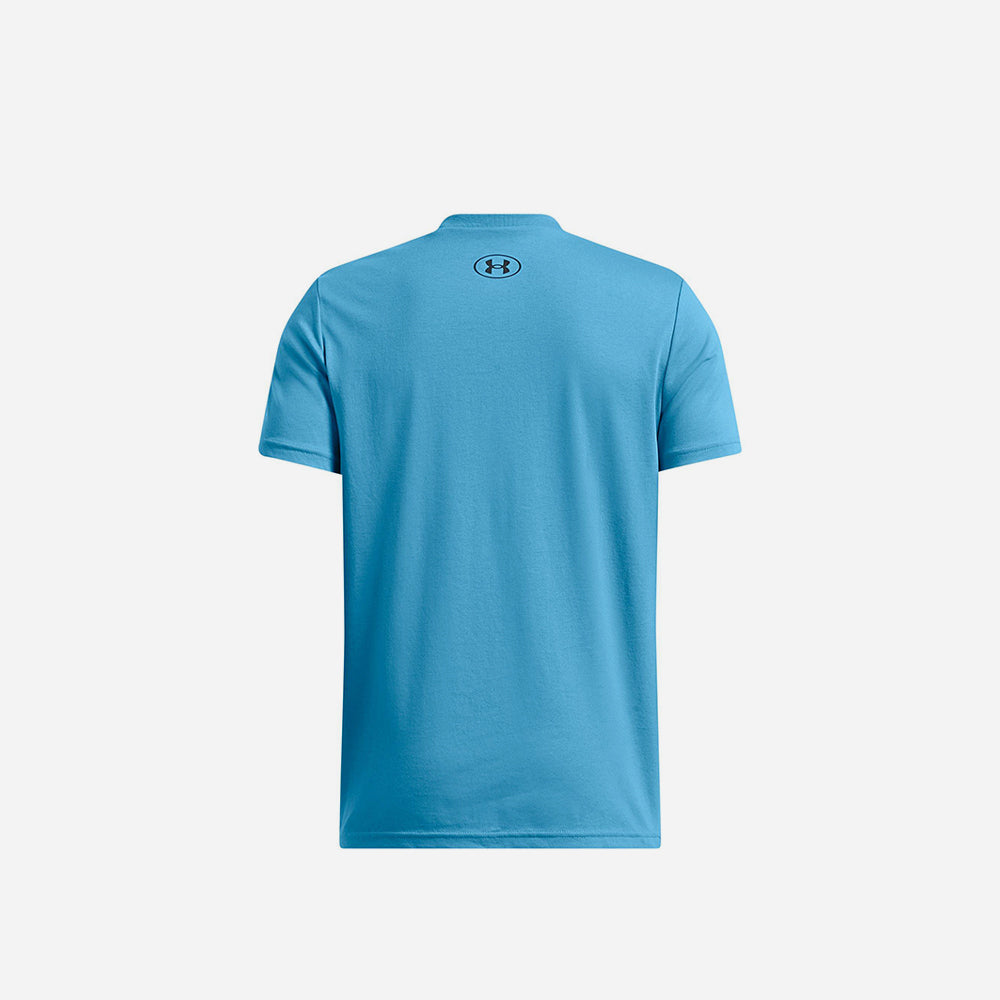Áo Thun Tay Ngắn Bé Trai UA B Varsity Logo Short Sleeve