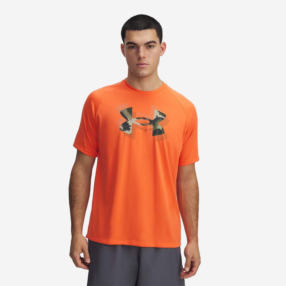 Áo Tay Ngắn Nam Under Armour Tech Print Fill - Supersports Vietnam