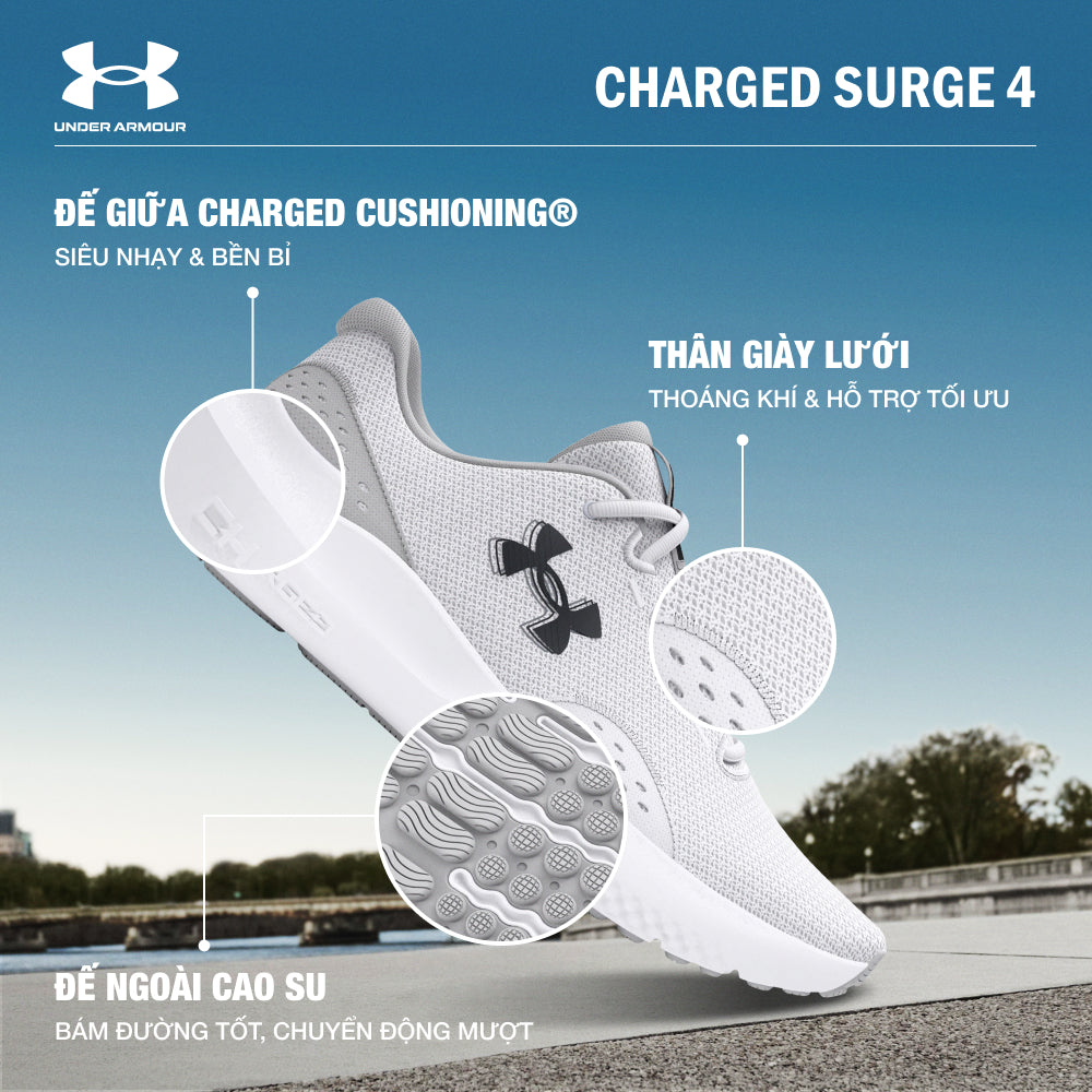 Men's Under Armour Charged Surge 4 Running Shoes