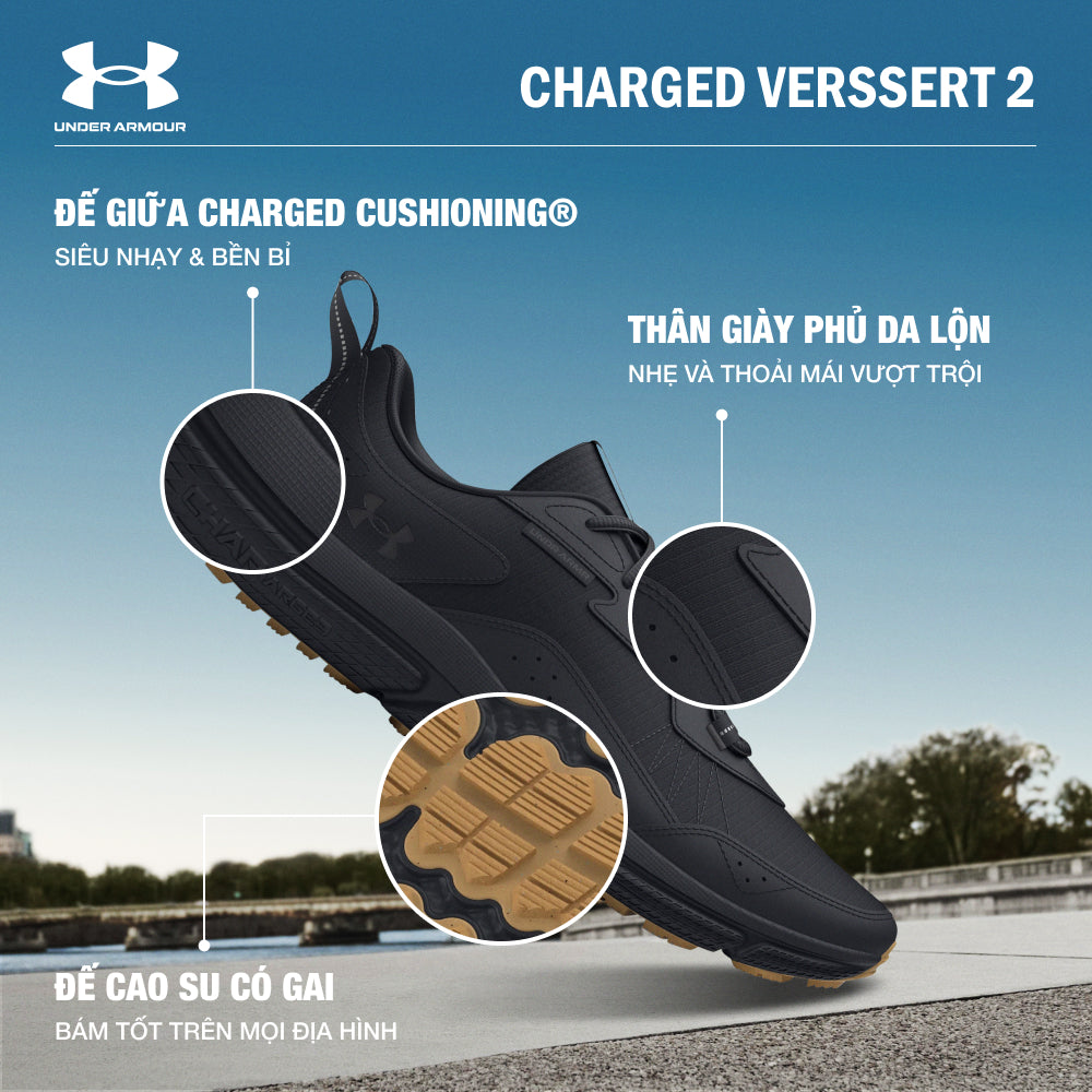 Giày Chạy Bộ Nam Under Armour Charged Verssert 2 - Supersports Vietnam