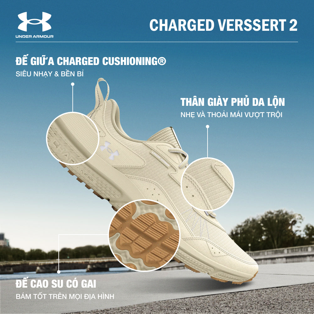 Giày Chạy Bộ Nữ Under Armour Charged Verssert 2 - Supersports Vietnam