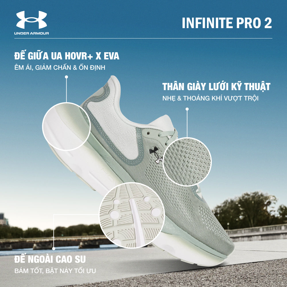 Giày Chạy Bộ Nữ Under Armour Infinite Pro 2 - Supersports Vietnam