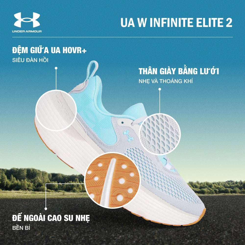 Giày Chạy Bộ Nữ Under Armour Infinite Elite 2 - Supersports Vietnam