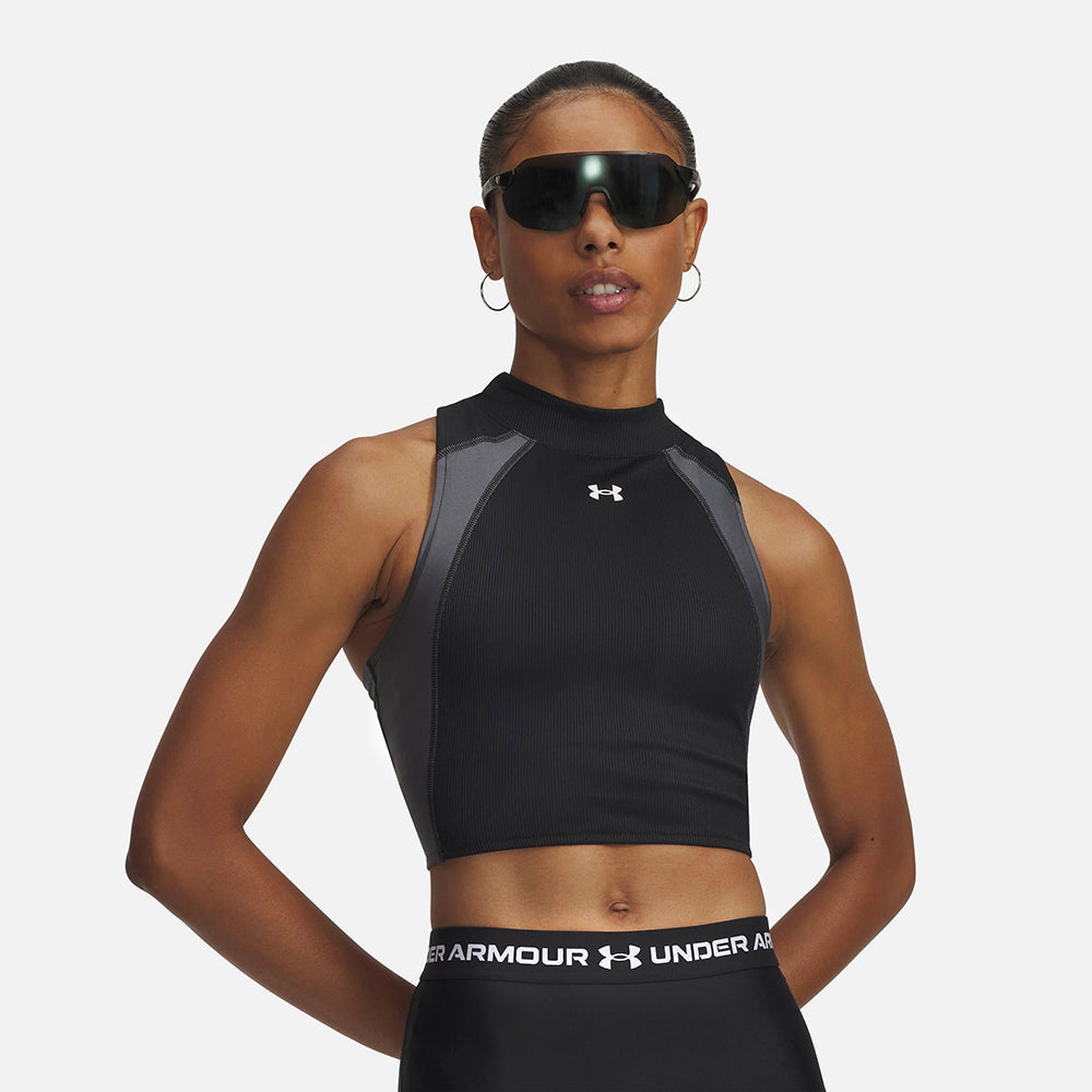 Áo Ba Lỗ Nữ Under Armour Heatgear® Rib - Supersports Vietnam