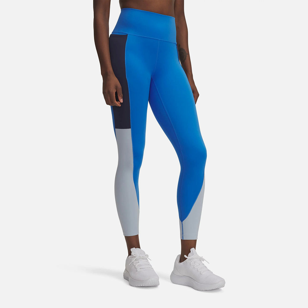 Quần Bó Thể Thao Nữ UA Meridian Colorblock