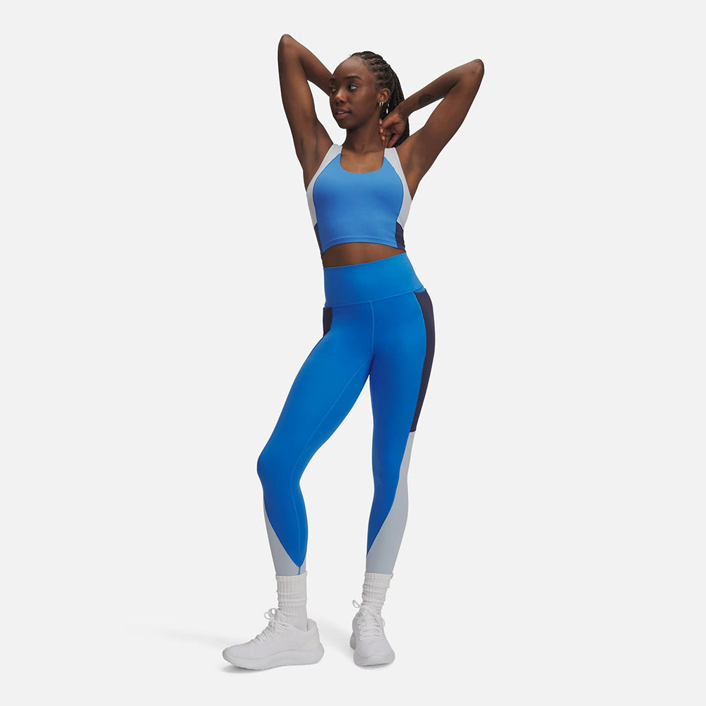 Quần Bó Thể Thao Nữ UA Meridian Colorblock