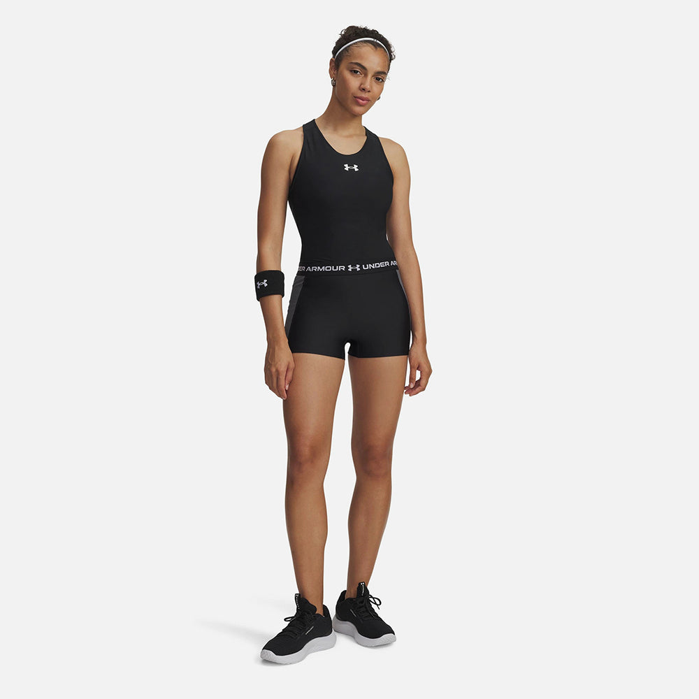 Quần Bó Thể Thao Nữ UA Heatgear® Rib Shorty