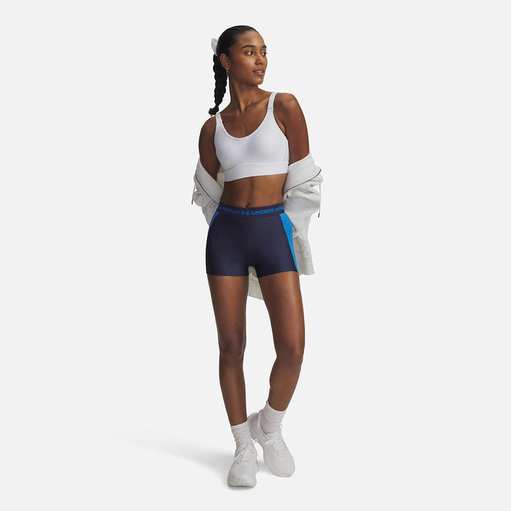 Quần Bó Thể Thao Nữ Under Armour Heatgear® Rib Shorty - Supersports Vietnam