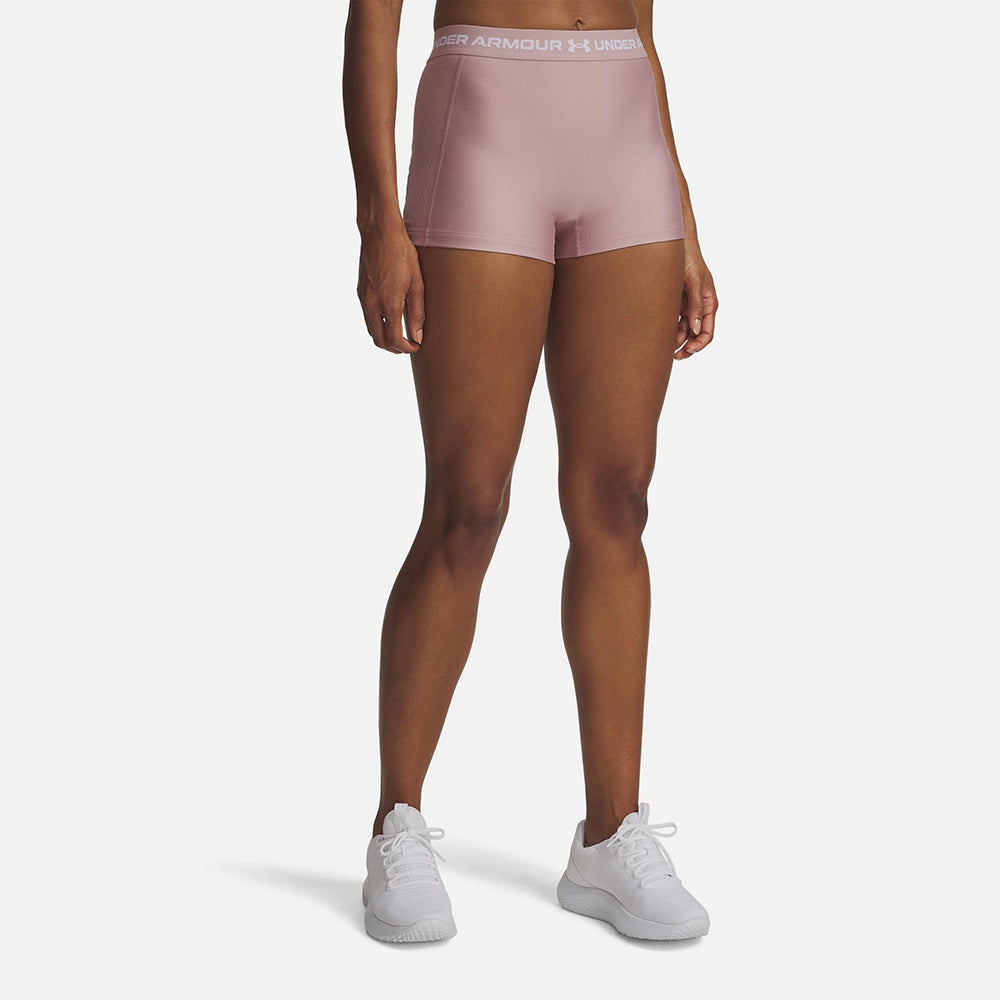 Quần Bó Thể Thao Nữ Under Armour Heatgear® Rib Shorty - Supersports Vietnam