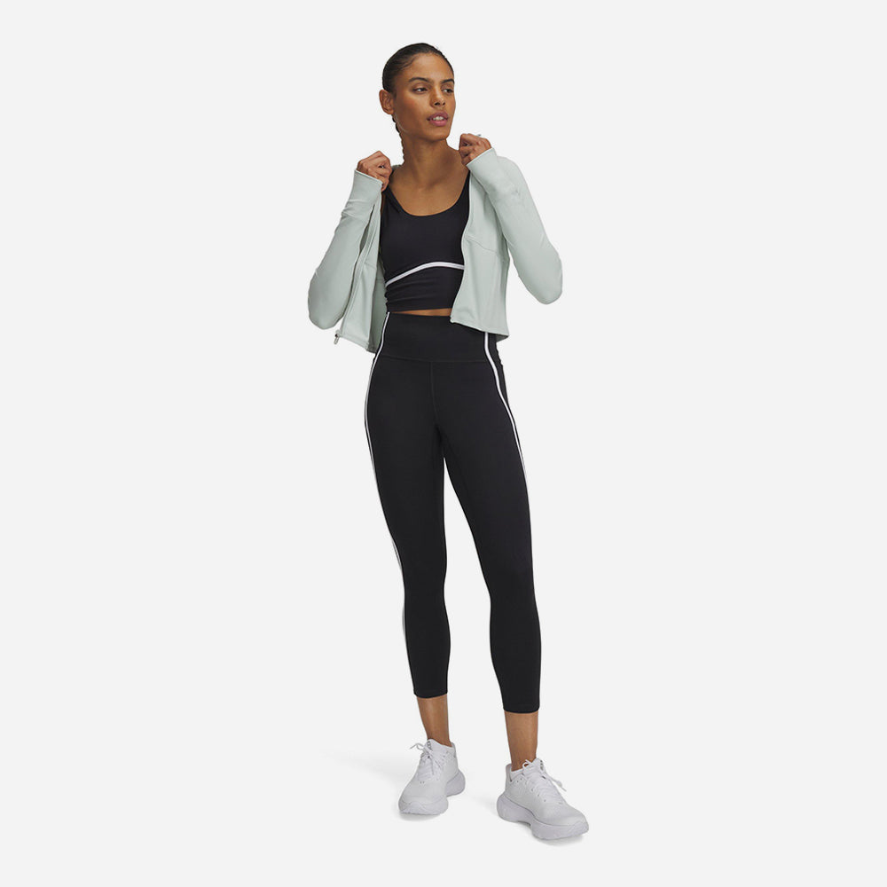 Quần Bó Thể Thao Nữ Under Armour Meridian Piped Ankle Legging - Supersports Vietnam