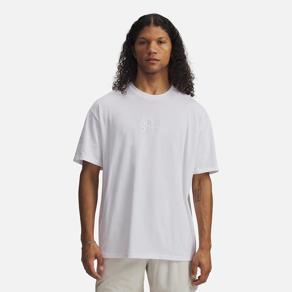 Áo Thun Tay Ngắn Nam Under Armour Armour Wordmark Heavyweight - Supersports Vietnam