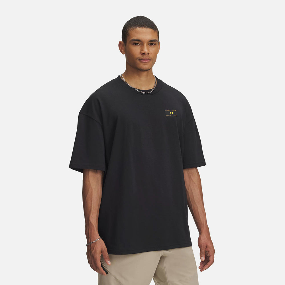 Áo Thun Tay Ngắn Nam UA Woven Label Heavyweight