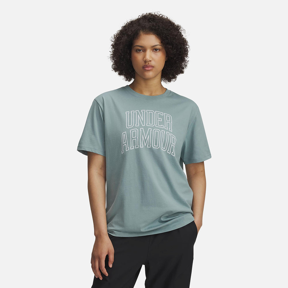 Áo Thun Nữ Under Armour Rival Campus Oversized - Supersports Vietnam
