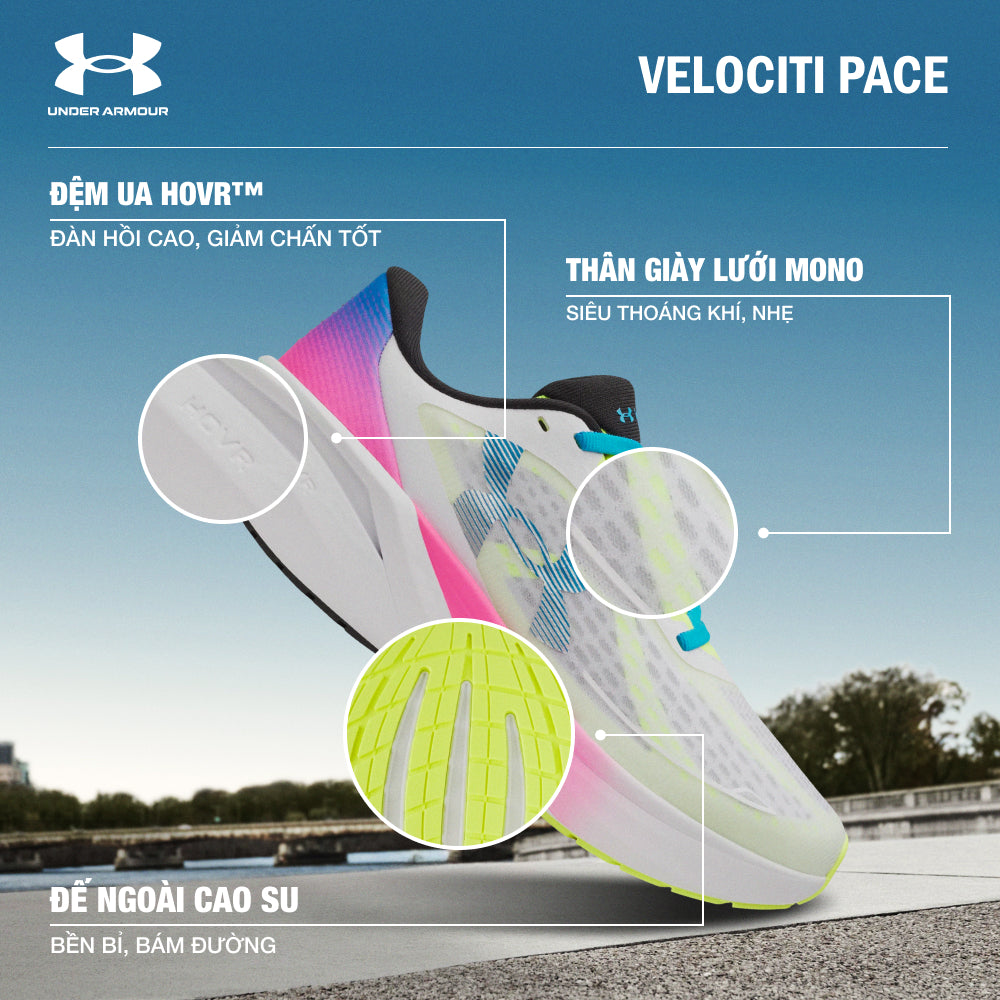 Giày Chạy Bộ Nữ Under Armour Velociti Pace - Supersports Vietnam