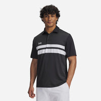 Men's Under Armour Drive Team Dual Stripe Polo Shirt