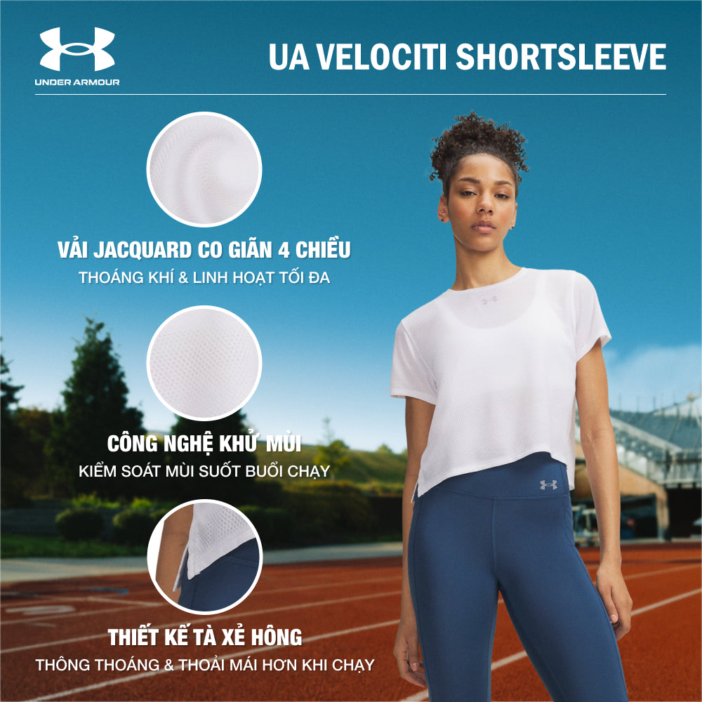 Áo Thun Nữ Under Armour Velociti - Supersports Vietnam