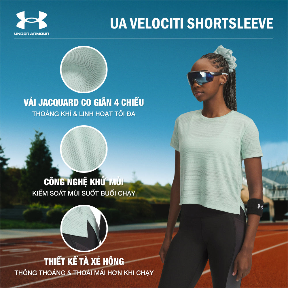 Áo Thun Nữ Under Armour Velociti - Supersports Vietnam